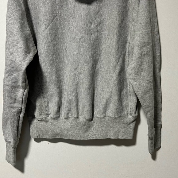 Champion Reverse Weave Gray Hoodie Small Embroidered Script Logo - Picture 3 of 12
